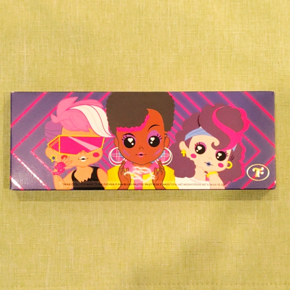 NIB Brand New Trixie Mattel Trixie Cosmetics Back to the Fuschia Blush Palette